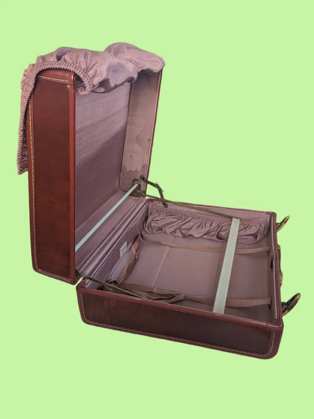 Vintage Samsonite Hardshell Suitcase - Model #4951 - Shwayder Bros. - Denver